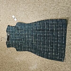 LAUNDRY by Design Size 8 lines tweed dress